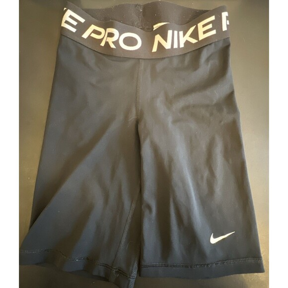 Nike Pants - Nike Pro Training Spandex Tight Shorts Black Activewear Women’s XS